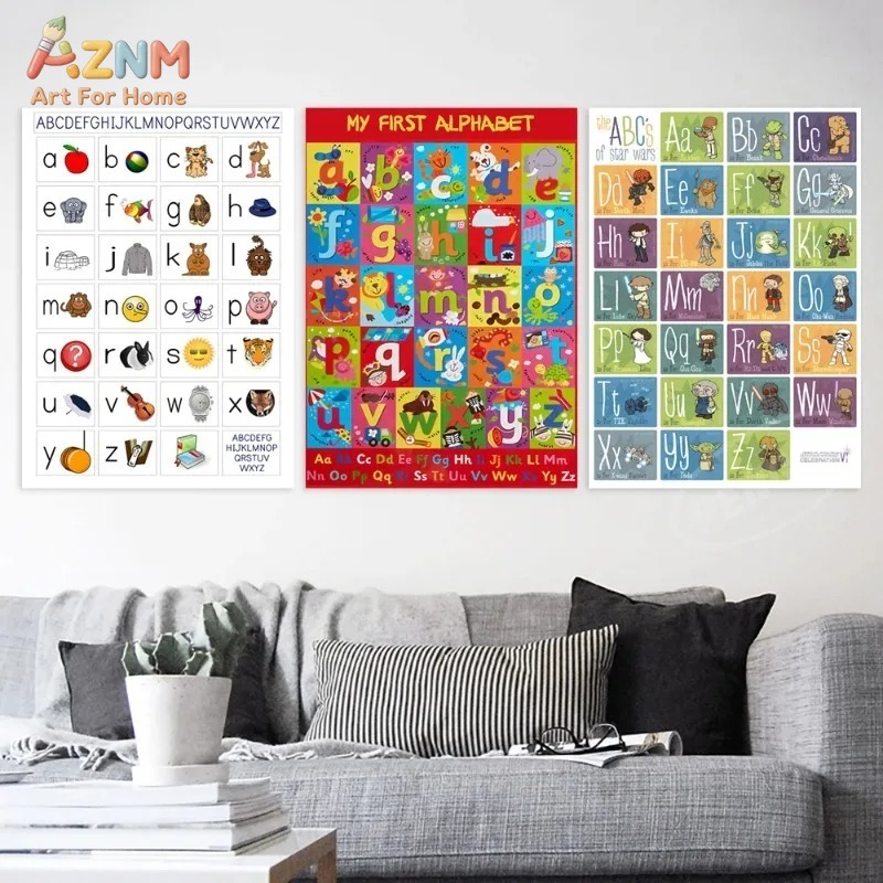 AZNM Frameless Canvas Poster K - đánh giá và giá Kids Yoga Education