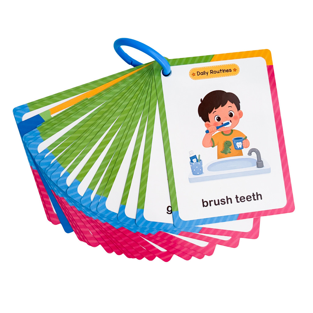 38 Words Daily Routines Learni - đánh giá và giá Kids Education Words