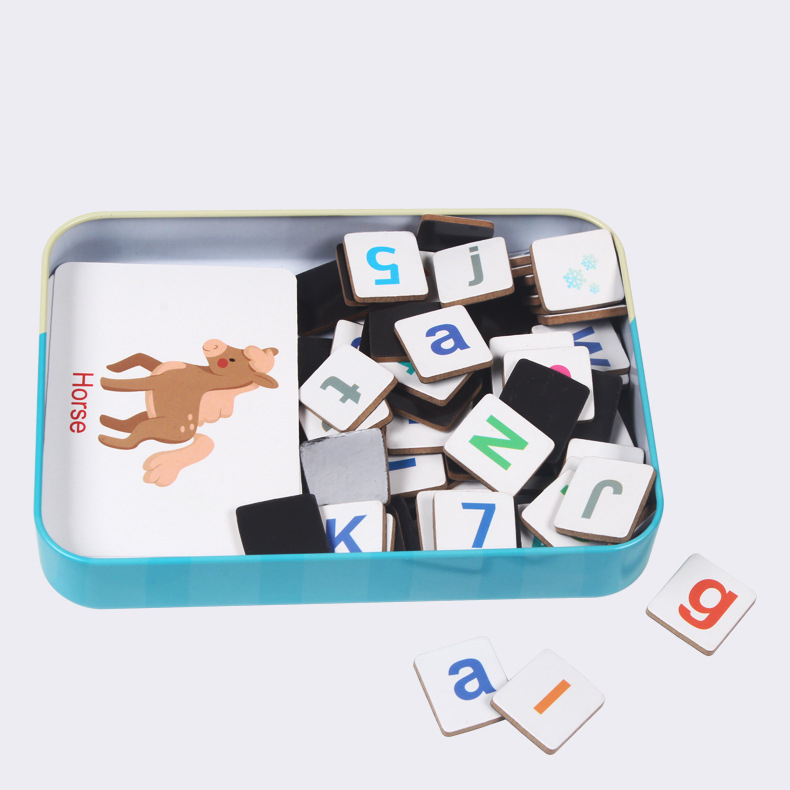 Wooden Puzzle Flash Cards Game - đánh giá và giá Kids Education Words
