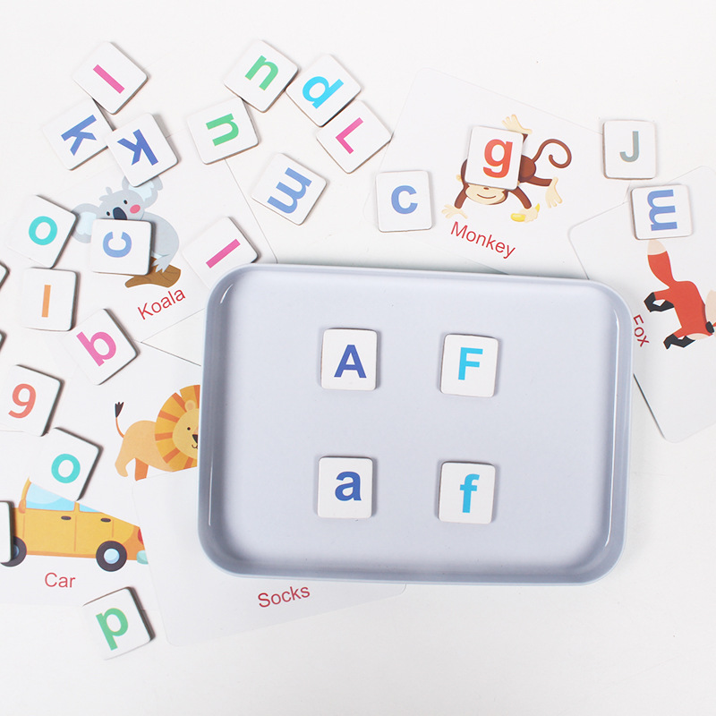 Wooden Puzzle Flash Cards Game - đánh giá và giá Kids Education Words