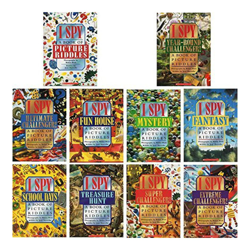 10 Books Set I Spy Ultimate Co - đánh giá và giá Kids Early Education Books