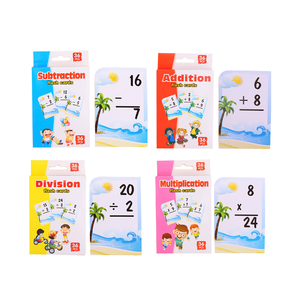4 Boxes Childrens Math Study C - đánh giá và giá Kids Education Tools