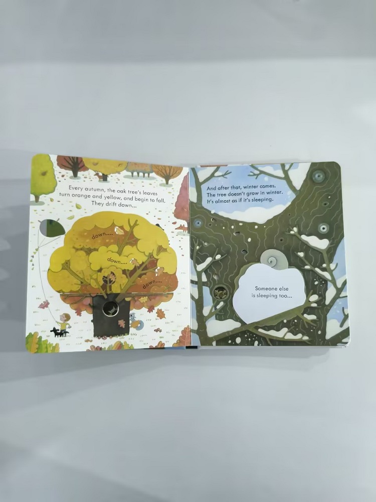 Usborne Peep Inside A Tree 3D  - đánh giá và giá Kids Early Education Books