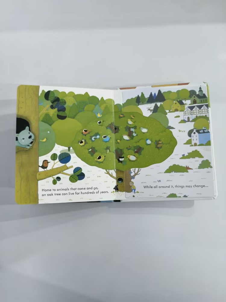 Usborne Peep Inside A Tree 3D  - đánh giá và giá Kids Early Education Books