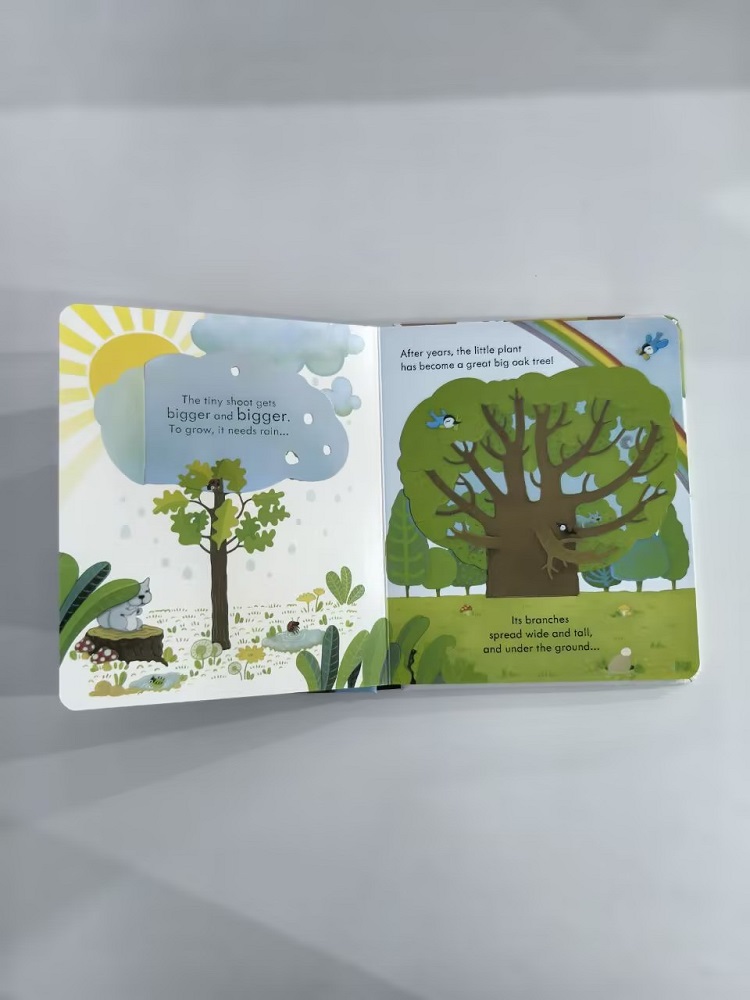 Usborne Peep Inside A Tree 3D  - đánh giá và giá Kids Early Education Books