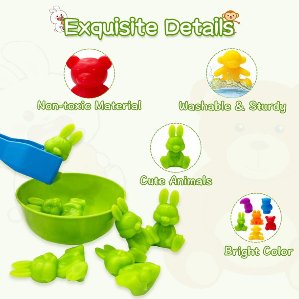 Counting & Sorting Animal Toys - đánh giá và giá Montessori Shelf Toy