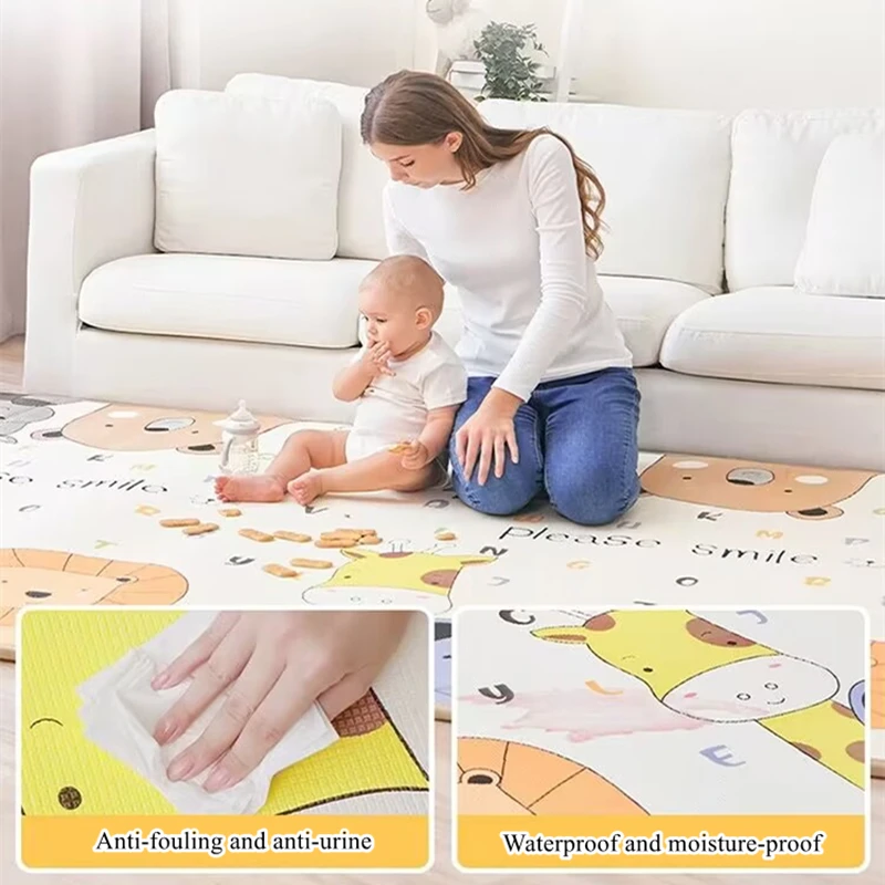 Baby Play Mat Waterproof Soft  - đánh giá và giá Kids Yoga Education