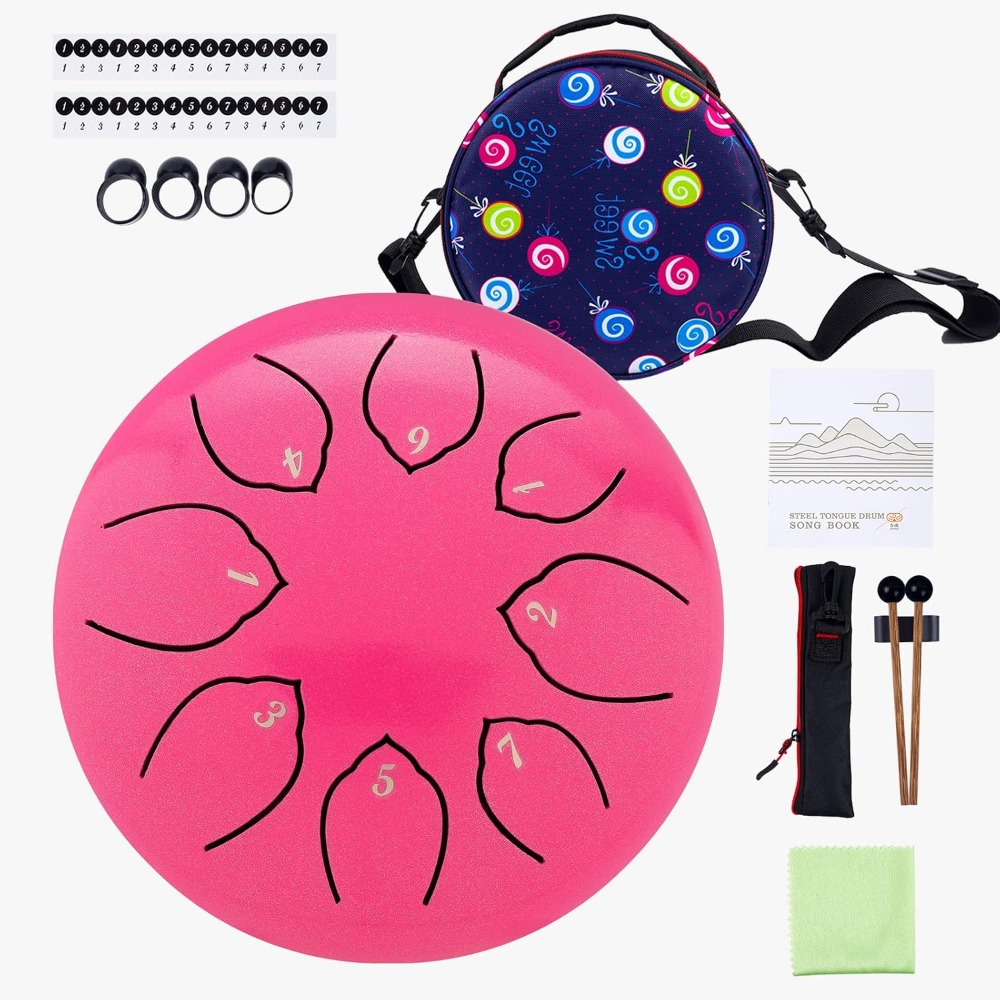 6 Inch 8 Notes Steel Tongue Dr - đánh giá và giá Kids Yoga Education
