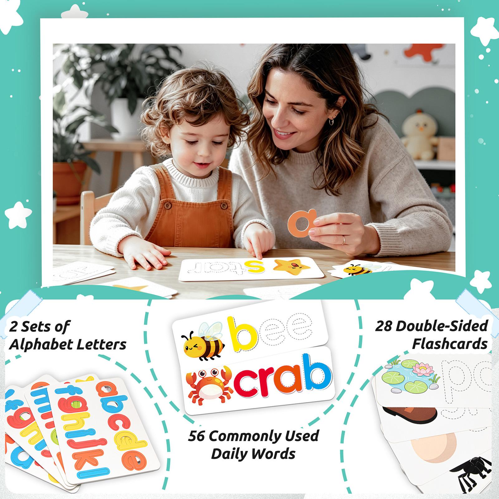 Letter Matching Game Alphabet  - đánh giá và giá Kids Education Words