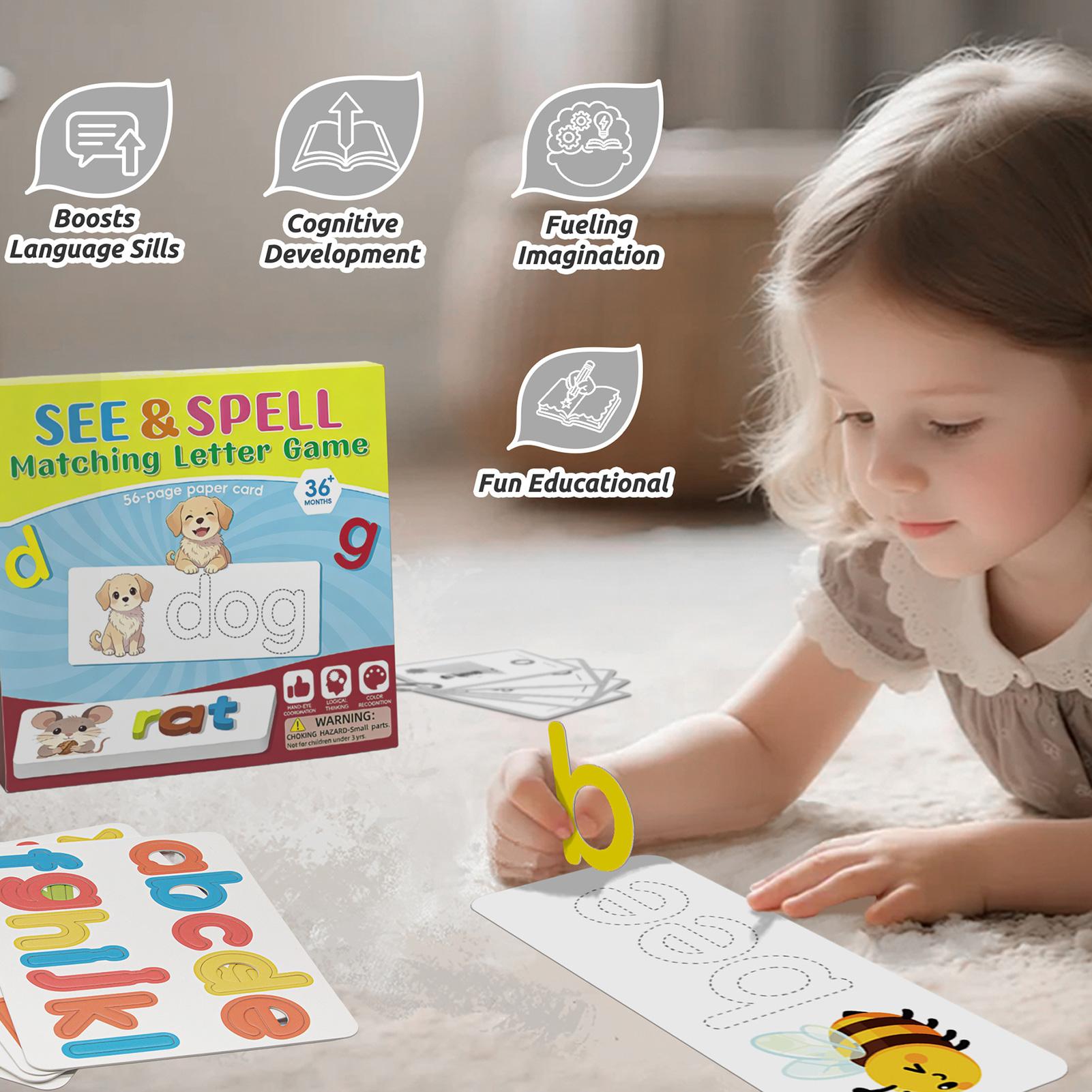Letter Matching Game Alphabet  - đánh giá và giá Kids Education Words