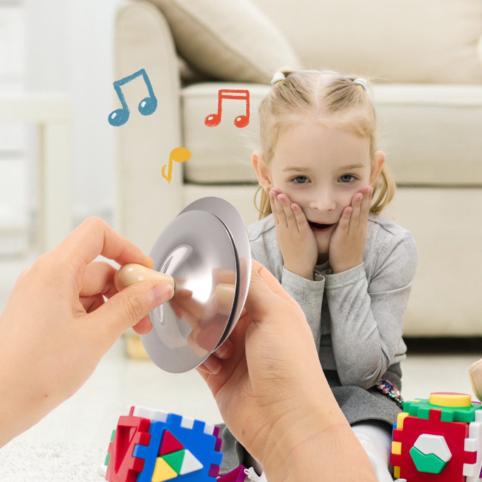 2Pcs Small Finger Cymbals Kids - đánh giá và giá Kids Education Music